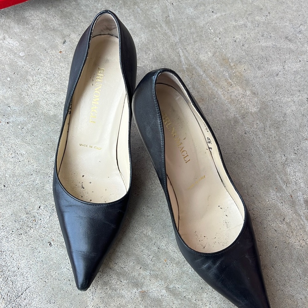 Bruno Magli Black Heels